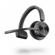 POLY VOYAGER 4310 UC Auriculares Inalámbrico Diadema Oficina/Centro de llamadas Bluetooth Negro
